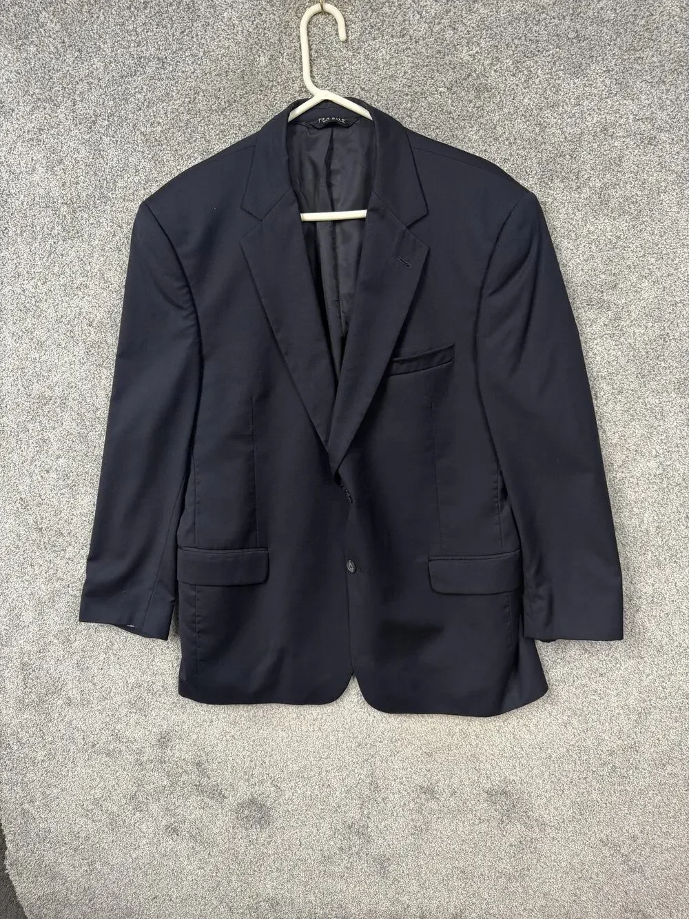 Jos. A. Bank Suit Jacket Mens 44 Blue Wool Classic Old Money Business Formal